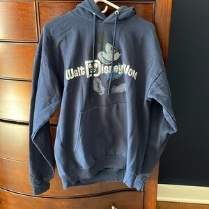 Navy Blue Disney world Mickey Hoodie